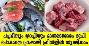 Fish and Meat Storing Easy Tip