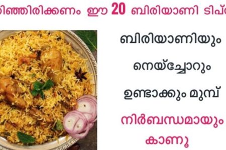 ബിരിയാണിയും നെയ്‌ച്ചോറും ഉണ്ടാക്കും മുമ്പ് ഈ 20 ബിരിയാണി ടിപ്സ് നിർബന്ധമായും കാണൂ! കിടിലൻ 20 ബിരിയാണി ടിപ്സ്!! | Best 20 Biriyani Tips