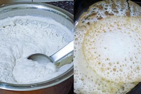 Instant Palappam Recipe (No Fermentation Needed)