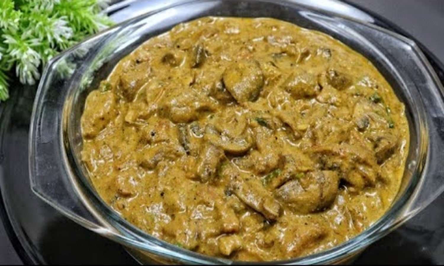 Restaurant-Style Mushroom Masala