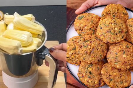 Crispy Chakka Vada (Jackfruit Fritters)