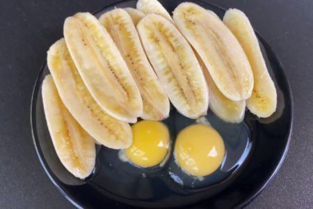 Egg And Banana Snack
