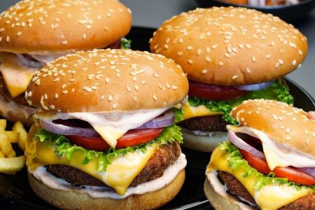 Homemade Juicy Burger