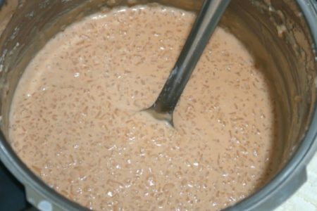 Kerala-Style Pink Palada Payasam (Pressure Cooker Method)