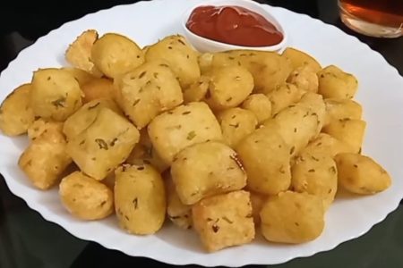 Rava Potato Snack