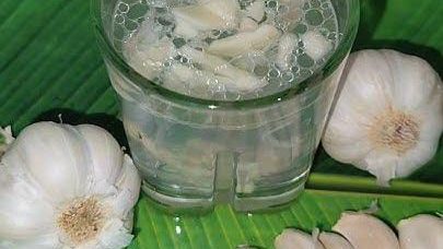 Health Benefits of Garlic Water