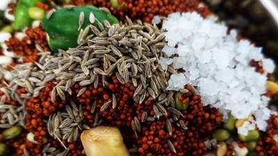 healthy breakfast ideas using Cherupayar + Ragi