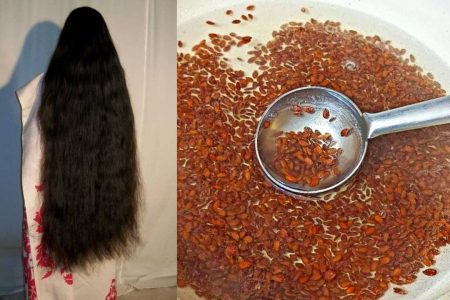 Flaxseed Gel for Double Hair Growth
