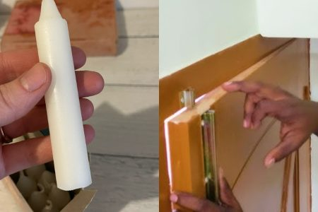 Fix Sticking Doors Using a Candle