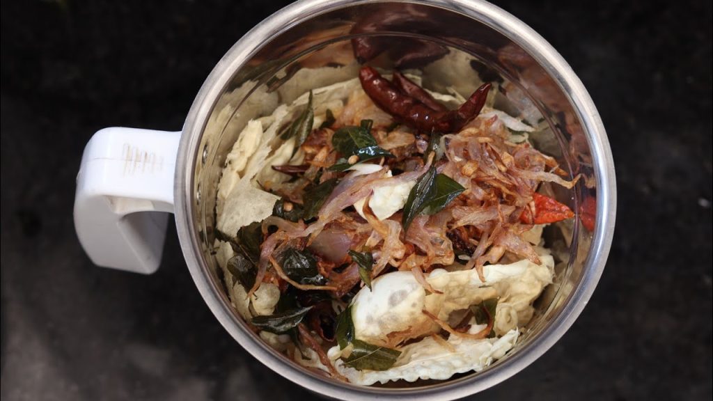 Pappada Podi recipe (papad powder / papad podi)