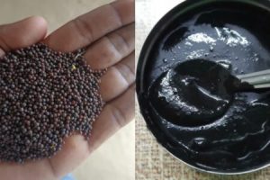 Natural Hair Dye Using Mustard