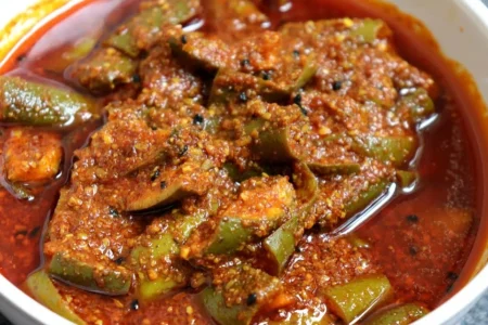 North Indian Style Mango Pickle Recipe