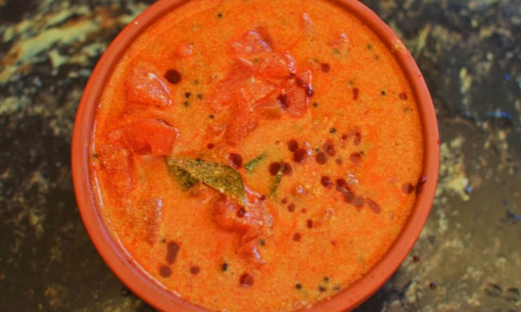 Tomato curd curry recipe
