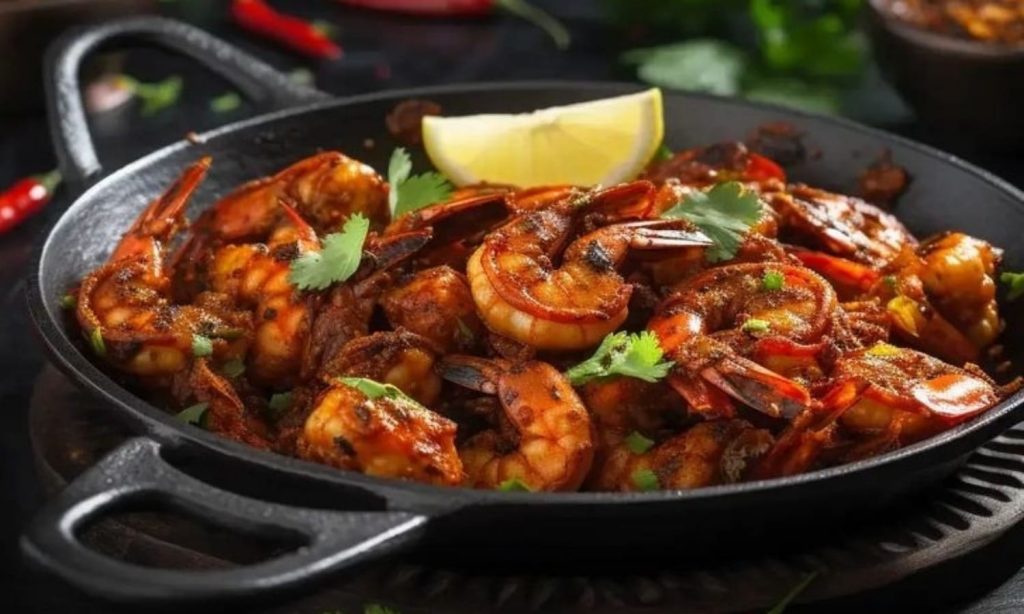 Special Kerala prawns fry recipe