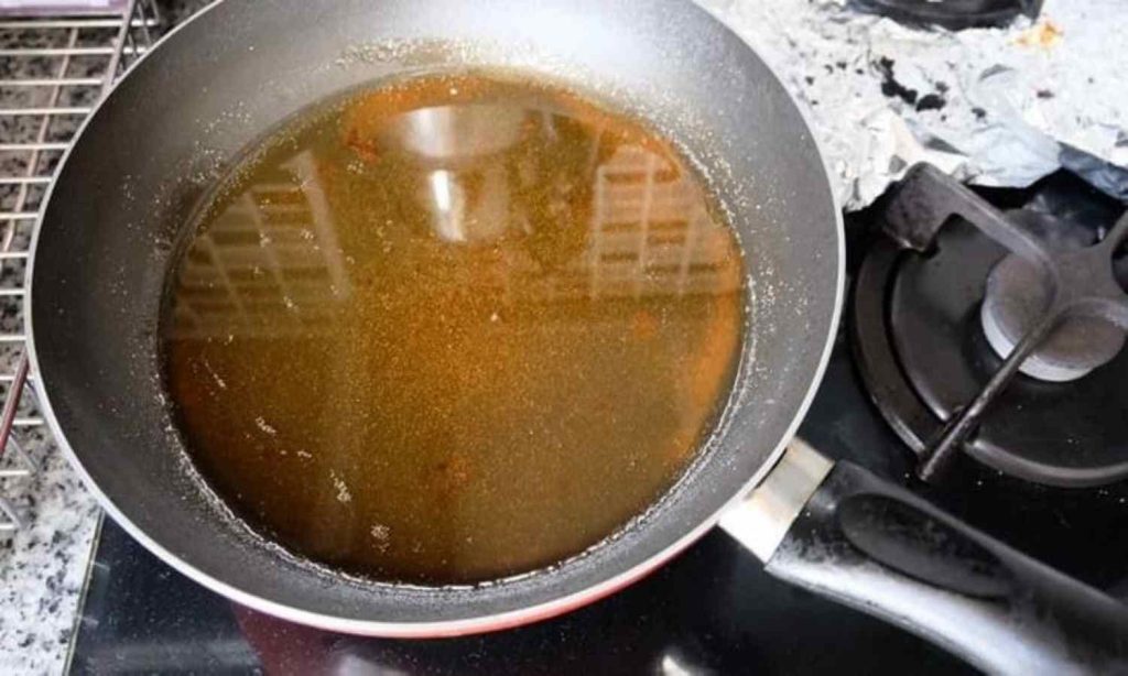 What to do with leftover oil after frying fish?