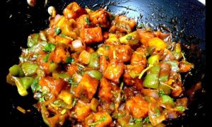 How to make spicy chilli paneer