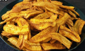 Small banana Fry Recipe